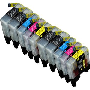 Kompatible Tintenpatronen Brother LC1240 – hohe Kapazität, 10er-Pack (ersetzt LC1220)