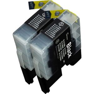 Kompatible Tintenpatronen Brother LC1240BK – Schwarz, hohe Kapazität, 2er-Pack (ersetzt LC1220BK)