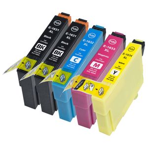 Kompatible Tintenpatronen Epson 16XL XXL – hohe Kapazität, 5er-Pack