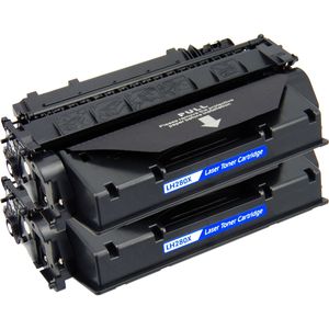 Kompatible Tonerkartuschen HP 80X – Schwarz, hohe Kapazität, 2er-Pack (CF280X)