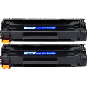 Kompatible Tonerkartuschen HP 85A – Schwarz, Jumbo-Kapazität, 2er-Pack (CE285A)