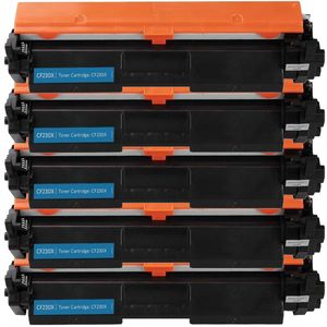 Kompatible Tonerkartuschen HP 30X – Schwarz, hohe Kapazität, 5er-Pack (CF230X)