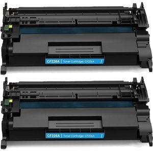 Kompatible Tonerkartuschen HP 26A – Schwarz, 2er-Pack (CF226A)