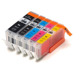 Kompatible Tintenpatronen Canon PGI-550XL & CLI-551XL – hohe Kapazität, 5er-Pack