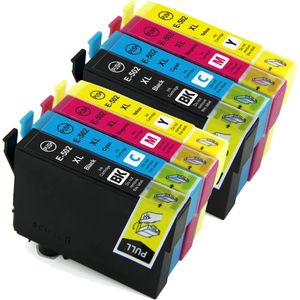 Kompatible Tintenpatronen Epson 502XL – hohe Kapazität, 8er-Pack