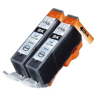 Kompatible Tintenpatronen Canon CLI-526BK – Schwarz, 2er-Pack
