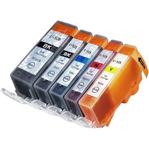 Kompatible Tintenpatronen Canon PGI-520 & CLI-521 – 5er-Pack