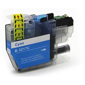 Kompatible Tintenpatrone Brother LC3217C – Cyan, hohe Kapazität