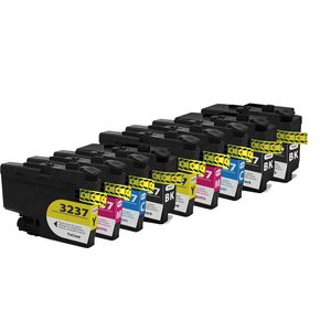 Kompatible Tintenpatronen Brother LC3237 – superhohe Kapazität, 9er-Pack