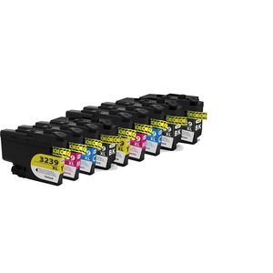 Kompatible Tintenpatronen Brother LC3239 – ultrahohe Kapazität, 9er-Pack