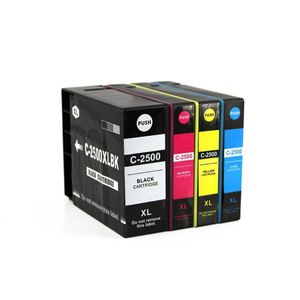 Kompatible Tintenpatronen Canon PGI-2500XL – hohe Kapazität, 4er-Pack