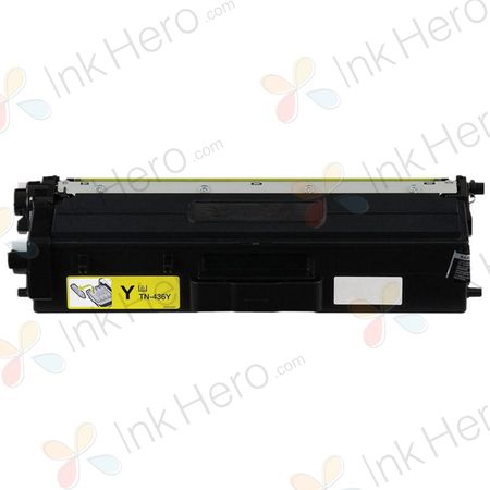 Brother TN910Y Yellow Compatible Ultra High-Yield Toner Cartridge