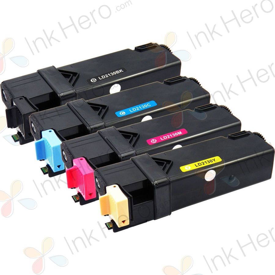 4 stück Dell 2130c XL toner (Ink Hero)