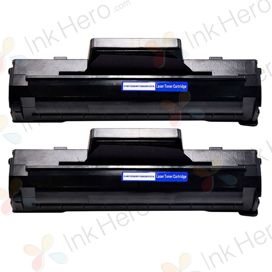 2 stück HP 106A (W1106A) schwarz toner (Ink Hero)