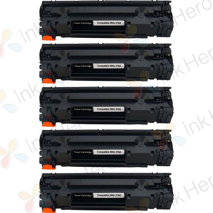 5 stück HP 78A (CE278A) schwarz toner (Ink Hero)