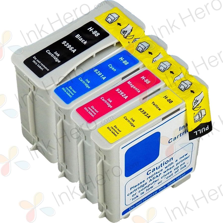 4 stück HP 88 XL tintenpatronen (Ink Hero)