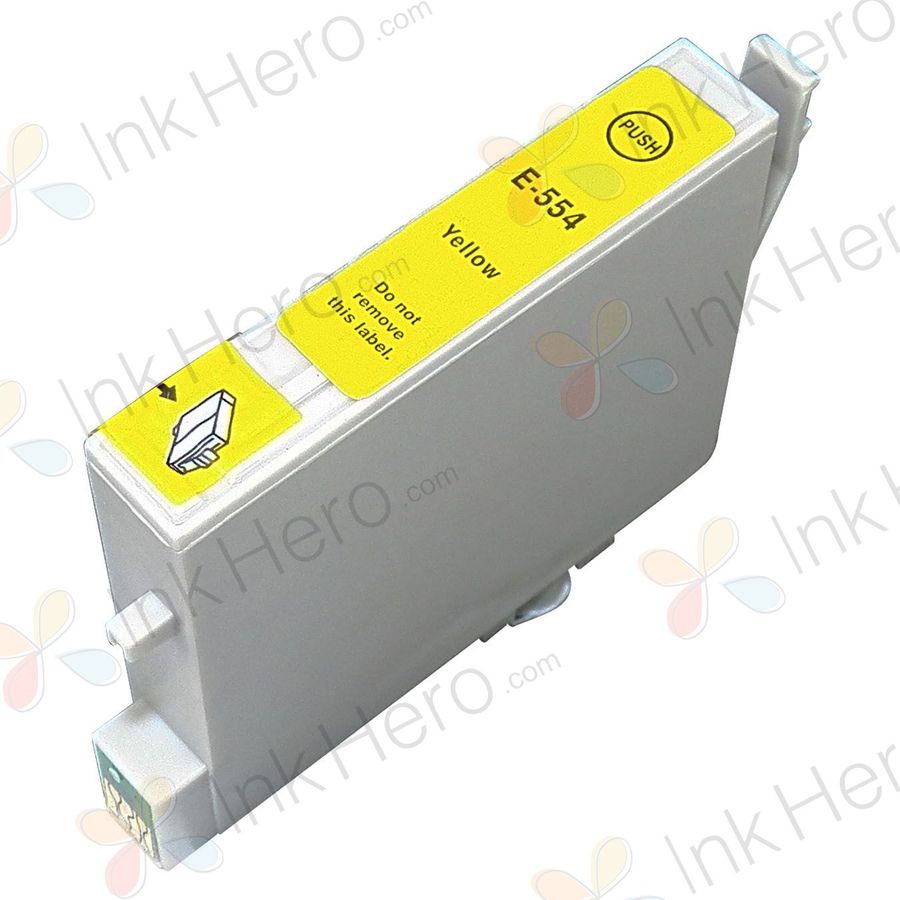 Epson T0554 gelb tintenpatrone (Ink Hero)