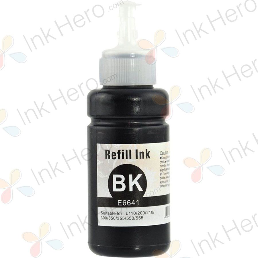 Epson 664 (T6641) schwarz tintenflasche (Ink Hero)