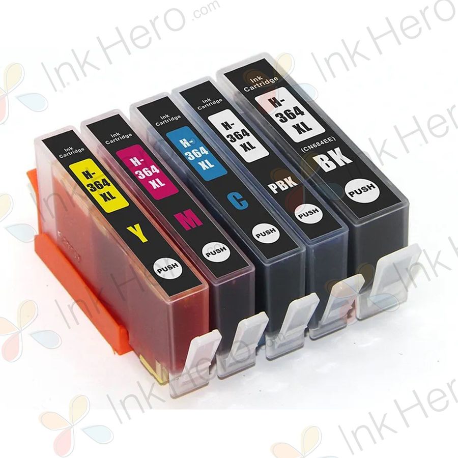 5 stück HP 364 XL tintenpatronen (Ink Hero)